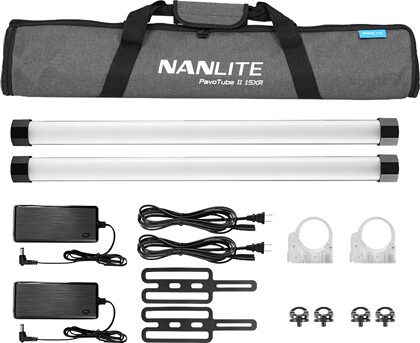 Lampa Nanlite PavoTube II 15XR 2KIT LED Tube Light