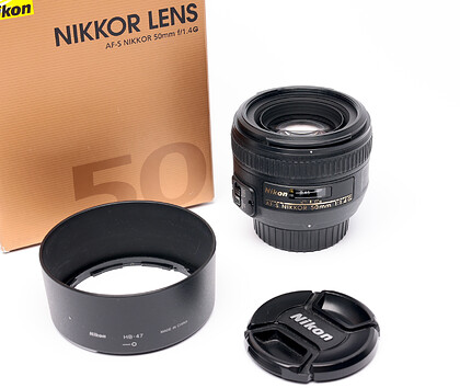 Obiektyw Nikkor AF-S 50mm f/1,4G - sn:557052 - Komis